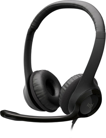 Logitech H390 ClearChat Comfort USB Headset - Black